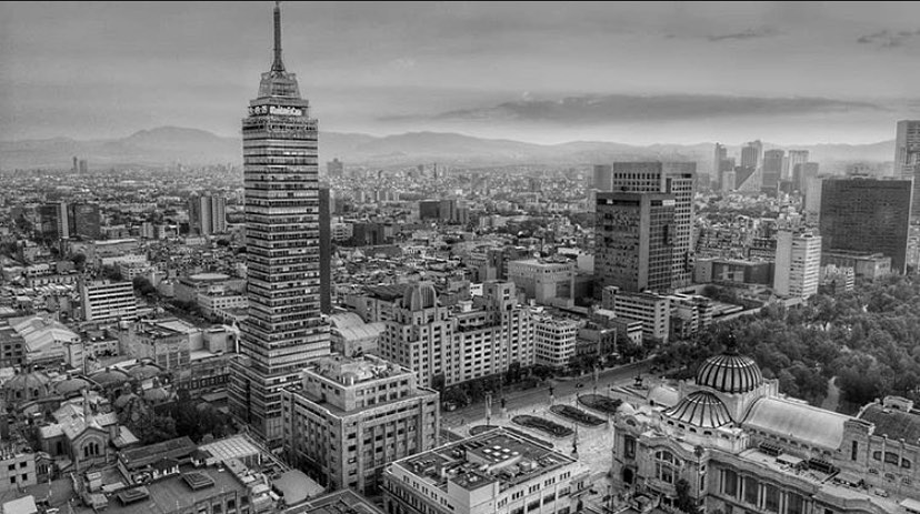 Vista del centro histórico de la CDMX